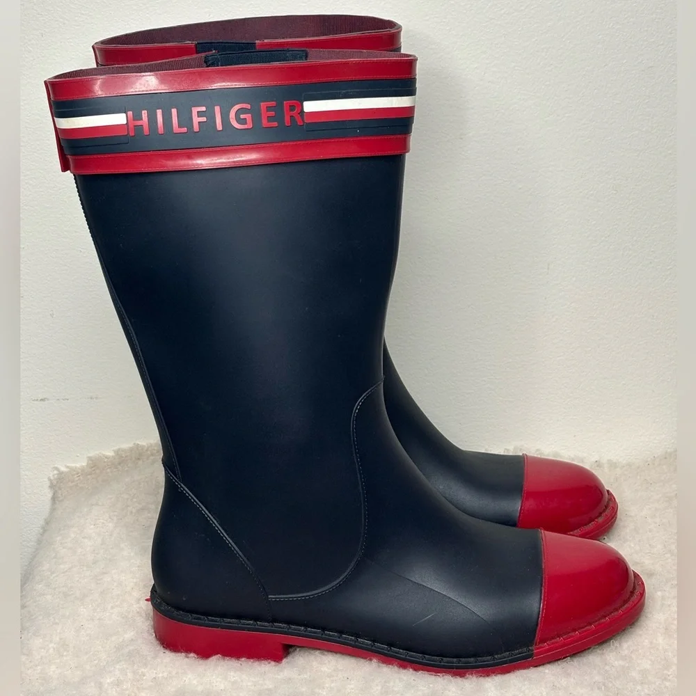 Tommy Hilfiger - Women's Talisa Rain Boots - Picture 1 of 4